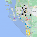 google maps image of fort myers service area
